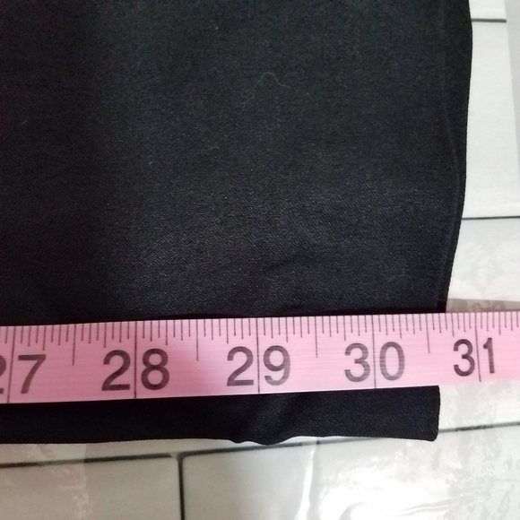 Black A. Byer Jr Trousers Size 9 - Picture 9 of 10